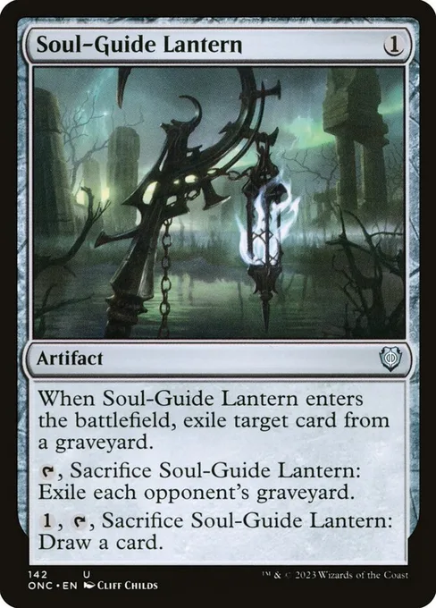 Soul-Guide Lantern, Phyrexia: All Will Be One Commander #142