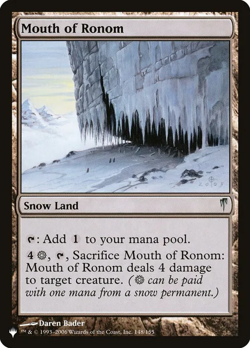 Mouth of Ronom, The List #CSP-148