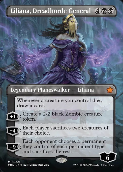 Liliana, Dreadhorde General, Foundations #359