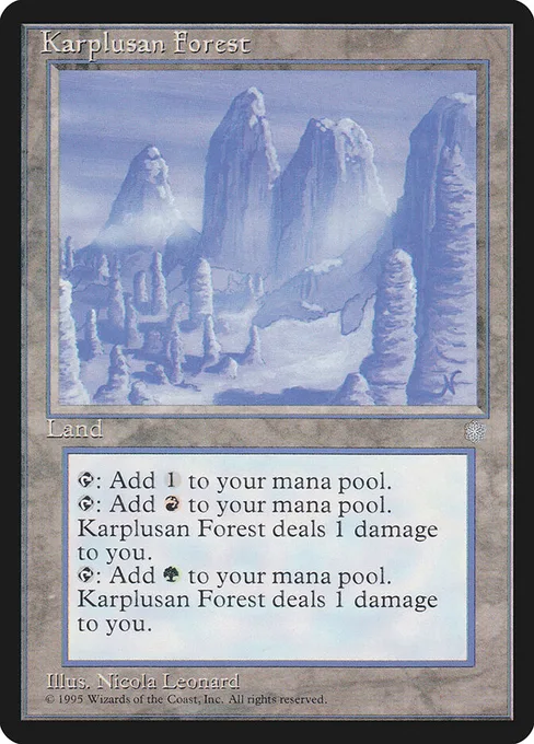 Karplusan Forest, Ice Age #356