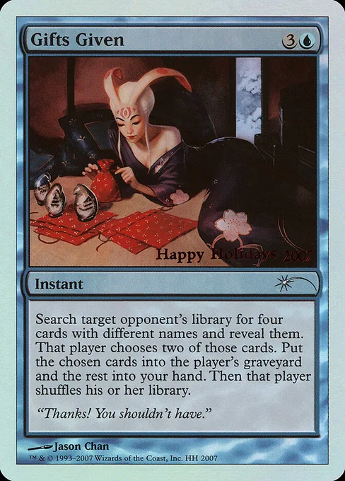Gifts Given, Happy Holidays #7