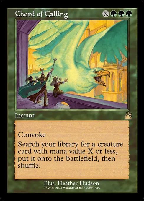 Chord of Calling, Ravnica Remastered #345