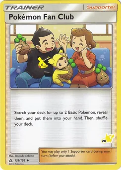 Pokémon Fan Club, Battle Academy 2020 (#28 Pikachu Stamped)