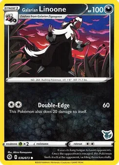 Galarian Linoone, Battle Academy 2022 (Eevee Stamped)