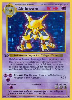 Alakazam, Holofoil