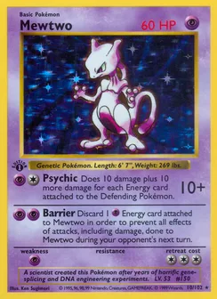 Mewtwo, Holofoil