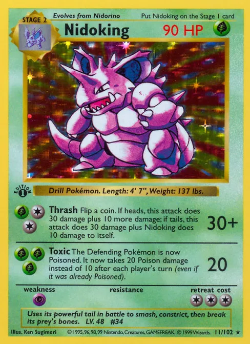 Nidoking, Base #11