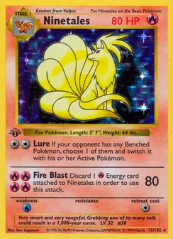 Ninetales, Holofoil