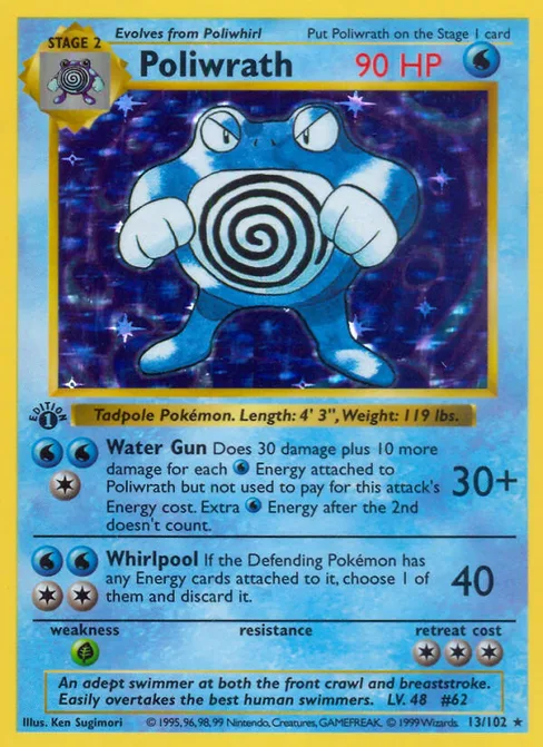 Poliwrath, Base #13