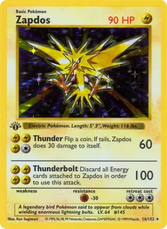 Zapdos, Shadowless