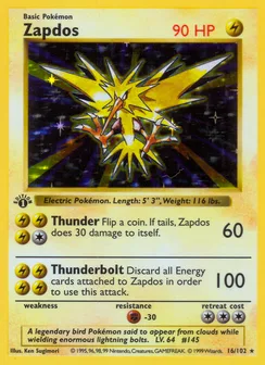 Zapdos, Holofoil