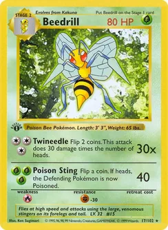 Beedrill, Shadowless