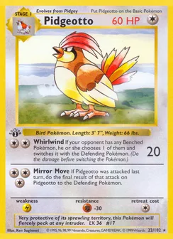 Pidgeotto, Normal