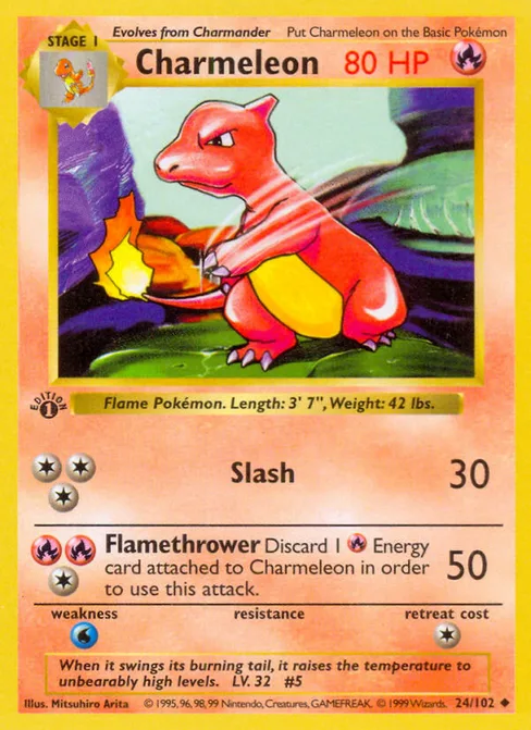 Charmeleon, Base #24