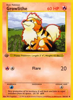Growlithe, Normal