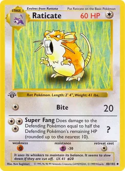 Raticate, Shadowless