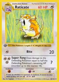 Raticate, Normal