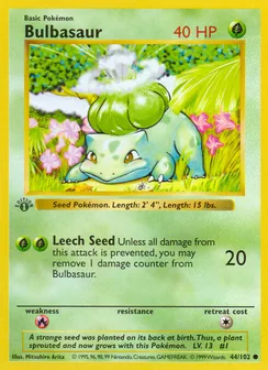 Bulbasaur, Normal