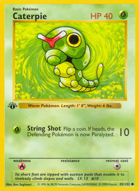 Caterpie, Base #45