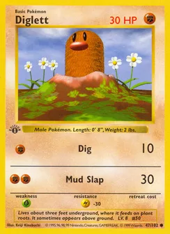 Diglett, Normal
