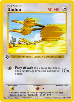 Doduo, Shadowless