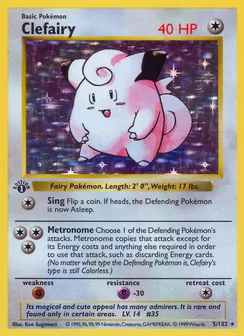 Clefairy, Holofoil