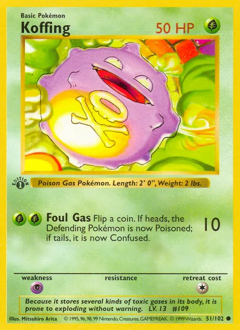 Koffing, Base #51