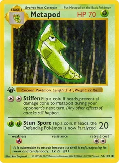 Metapod, Shadowless
