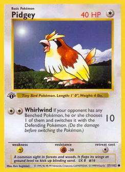 Pidgey, Normal