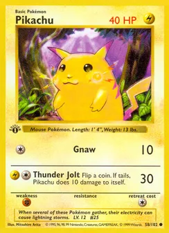 Pikachu, Normal