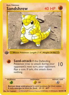 Sandshrew, Shadowless