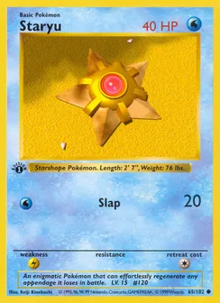 Staryu, Normal