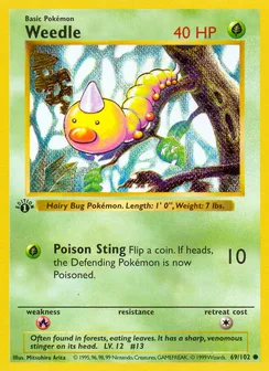 Weedle, Normal