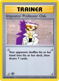 Impostor Professor Oak, Shadowless