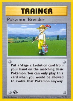 Pokémon Breeder, Normal