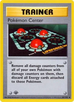 Pokémon Center, Shadowless