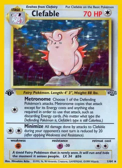 Clefable, Holofoil