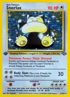 Snorlax, Holofoil