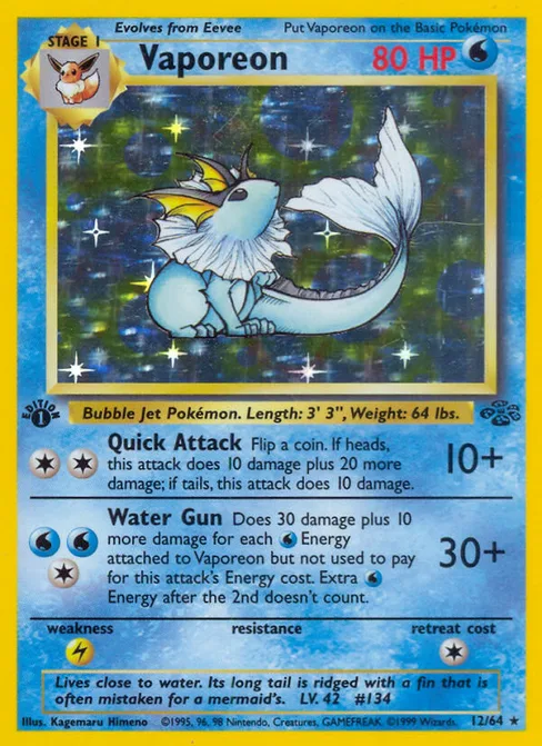 Vaporeon, Jungle #12