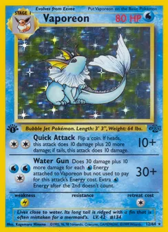 Vaporeon, Holofoil