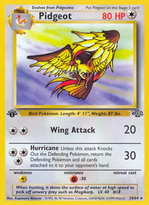 Pidgeot, Jungle #24