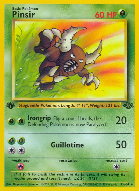 Pinsir, Jungle #25