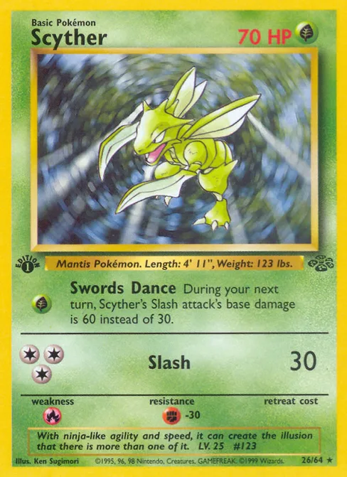 Scyther, Jungle #26
