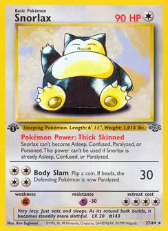 Snorlax, Normal