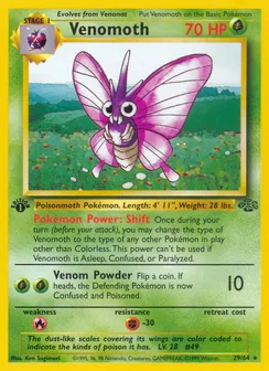Venomoth, Normal