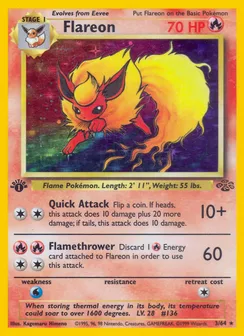 Flareon, Holofoil