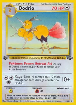 Dodrio, Normal