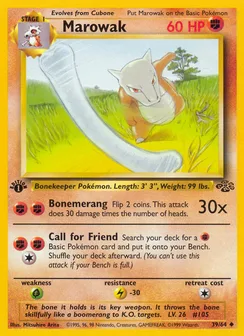 Marowak, Normal