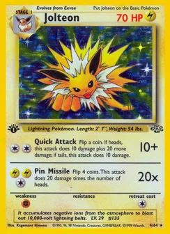 Jolteon, Holofoil
