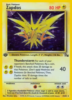 Zapdos, Holofoil
